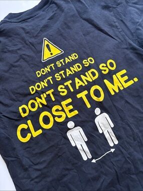 Comfort Colors The Police Personal Space Tee
